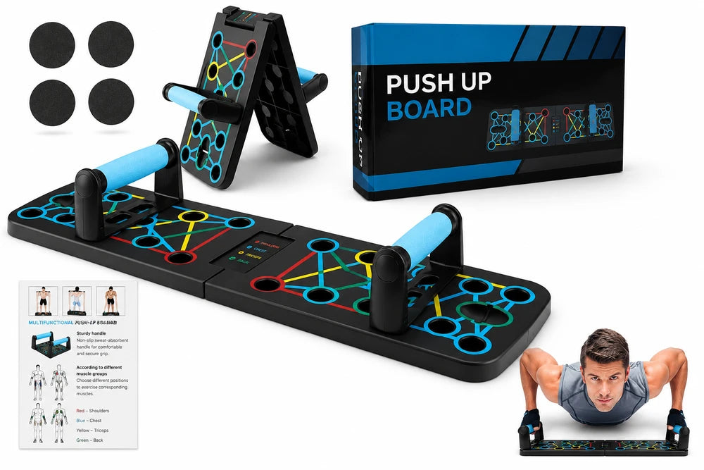 Foldable Fitness Push-up Board